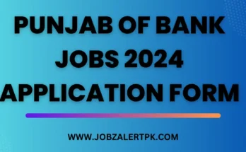Punjab of Bank Jobs 2024 Application Form