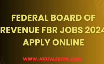 Federal Board of Revenue FBR Jobs 2024 Apply Online